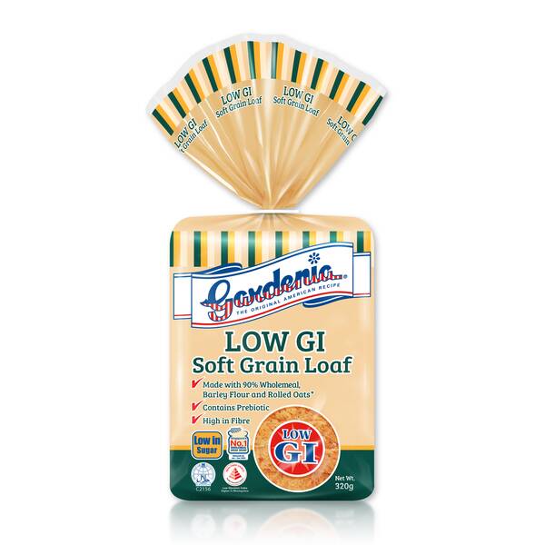 FoodJoy Gardenia Low GI Soft Grain Loaf Sliced Bread 320g Fairmart