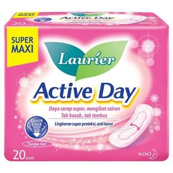 Laurier Active Day Super Maxi Pads 20pcs(bundle of 3)