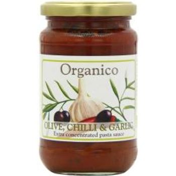 Organico Olive Chilli And Garlic Organic Sauce 360g