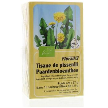 Salus Haus (Floradix) - Organic Tea, Dandelion Herbal (15 teabags)