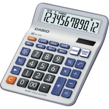 Casio Desktop Shop Calculator DC-12M