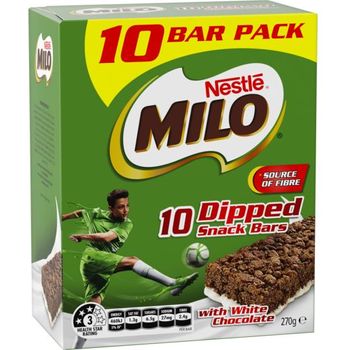 Nestle Milo Snack Bars With Milk 270g