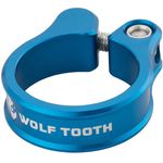 Wolf Tooth Components Seatpost Clamp 38.6mm Blue