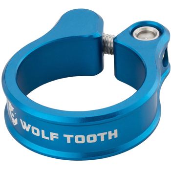 Wolf Tooth Components Seatpost Clamp 38.6mm Blue