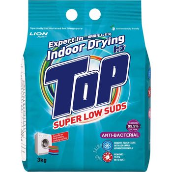 Top Detergent Powder Packet Super Low Suds Antibacterial 3kg