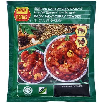 Baba's Packet Curry Powder Meat 250 GM