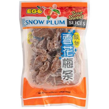 EGO Sweet Sour Snow Plum Slices 140g