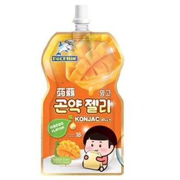 Captain Dolphin Konjac Jelly Mango 130g