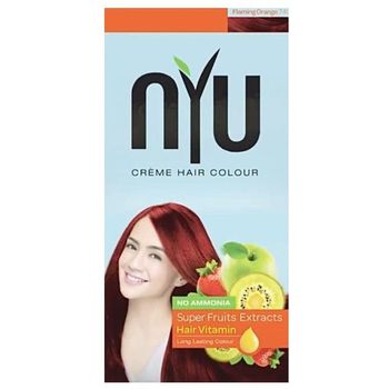Nyu Creme Hair Colour Flaming Orange 30g