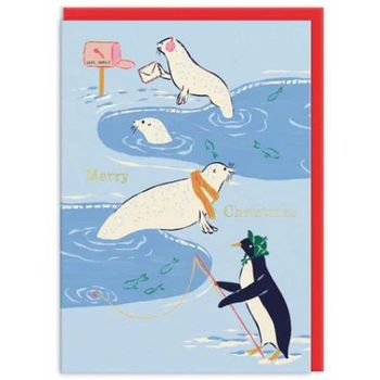 Ohh Deer Happy Christmas Penguins And Seals