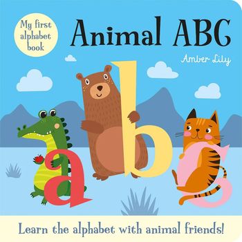 Imagine That Publishing Padded Board Book My First Alphabet Book Animal Abc