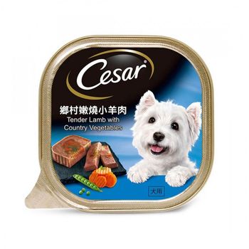 Cesar Dog Wet Food Tender Lamb With Country Vegetables 100g