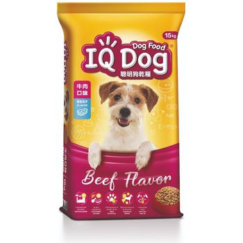IQ Dog Beef Dry Dog Food 15kg