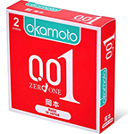 Okamoto 001 Hydro Polyurethane Condom 2pcs