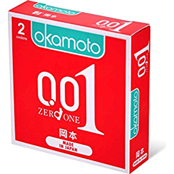 Okamoto 001 Hydro Polyurethane Condom 2pcs