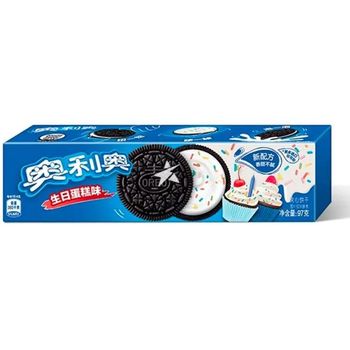 奥利奥生日蛋糕味97G | Mondelez Oreo Cookie Birthday Cake Flavour 97g