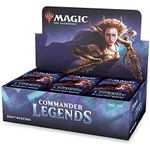 Magic The Gathering Commander Legends Draft Booster Box 24 Booster Packs 480 Cards 2 Legends Per Pack Factory Sealed