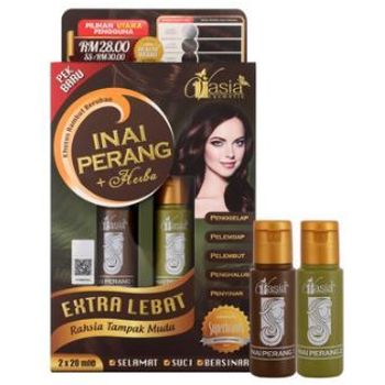 V'Asia Brown Henna Plus Herbs 2 x 20ml