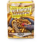 Arcane Tinmen Dragon Shield Matte Card Sleeves 100 Gold