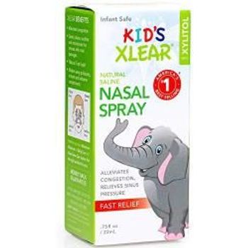 Xlear Kid's Natural Saline Nasal Spray with Xylitol 22ml