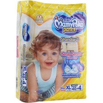 MamyPoko Standard Pants Size XL 44pcs