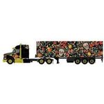 TSM Western Star 49X w/40ft Container Dias De Los Muertos LHD USA Exclusive Diecast Car