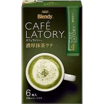 AGF Blendy Cafe Latory Matcha Latte 6 Sticks