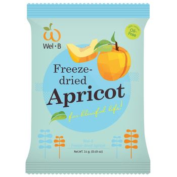 Wel-B Freeze Dried Apricot 14g