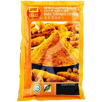 Baba's Packet Powder Turmeric 125g