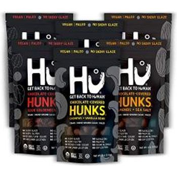 The Gluten Free Bar Hu Hunks Vegan Chocolate Covered Cashews And Almonds