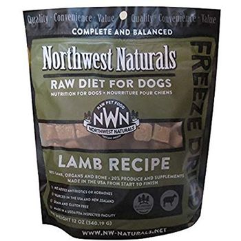 Northwest Naturals Freeze Dried Lamb Nuggets 340g 