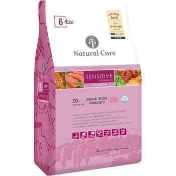 Natural Core Canine Eco Organic Series 6 Sensitive Solution Salmon Formula 6kg