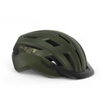 MET All Road MIPS Road Cycling Helmet Olive Iridescent Large