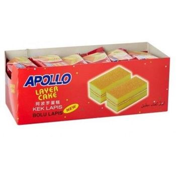 Kek Lapis Apollo asli 24 bungkus x 18g