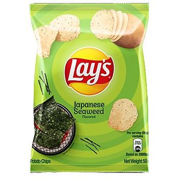 Lay's Potato Chips Japanese Seaweed 50g