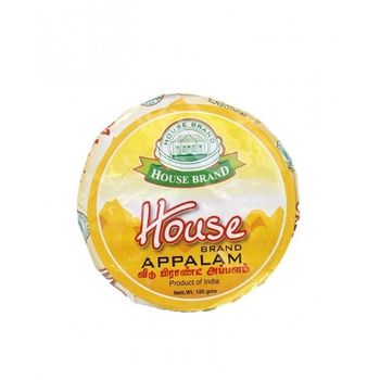Bundle Of 2pcs House Brand Appalam 120g x 2pcs