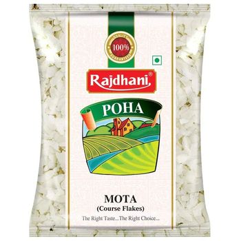 Rajdhani Poha Mota Natural And Farm Fresh 500g