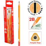 Stabilo X-Shock Triangular 2B Pencil 286/12