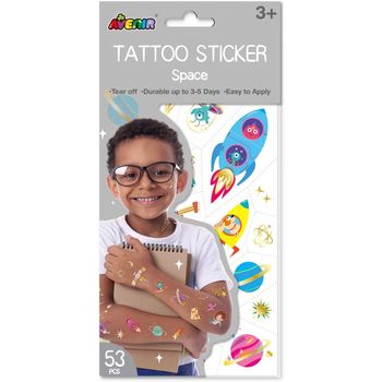 Avenir Tattoo Sticker Space