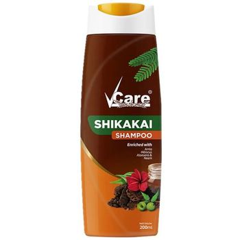 Vcare Shikakai Shampoo with Amla Aloe Vera and Neem 200g