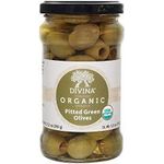 Divina Organic Pitted Green Olives 10.2 Ounce