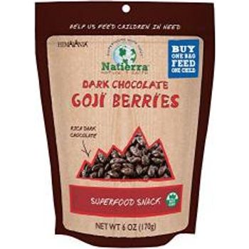 Natierra Himalania Dark Chocolate Covered Goji Berries 170g