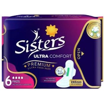 Sisters Ultra Thin With Wings 6pcs