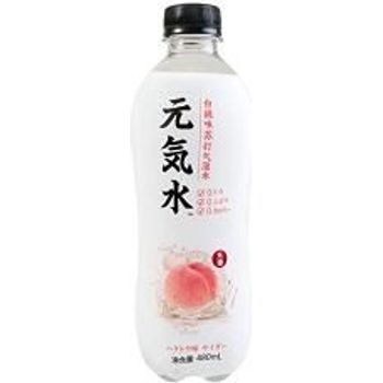 Genki Forest Fresh Sparkling Water - Peach Flavour 500ml