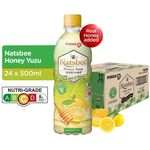 Pokka Natsbee Bottle Drink Honey Yuzu 24 x 500ml