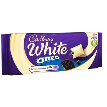 Cadbury Oreo White Chocolate 120g
