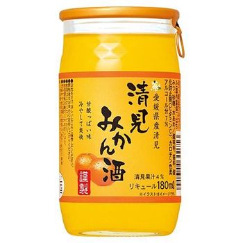 King Jozo Ehime Kiyomi Mandarin Sake Cup 180ml