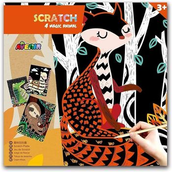 Avenir Scratch Art Magic Animal