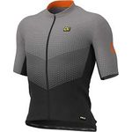 Ale Cycling Prr Delta Men Short Sleeve Jersey Grey Medium