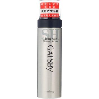 Gatsby Super Hard Hair Styling Foam 185g